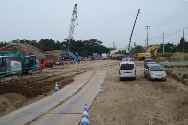 道路橋りょう整備(帰還)工事(橋梁下部)