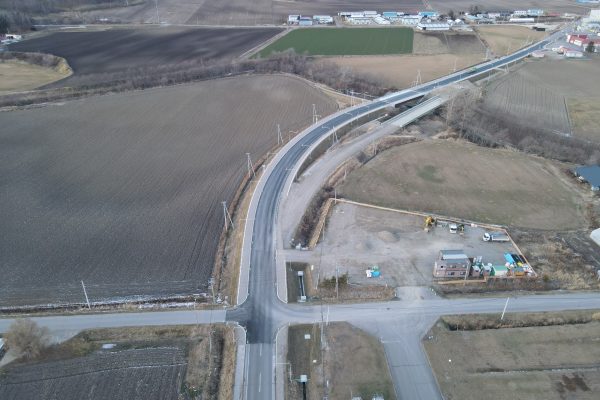 本別浦幌線　暁橋架換工事（道路工）（補正・繰越）
