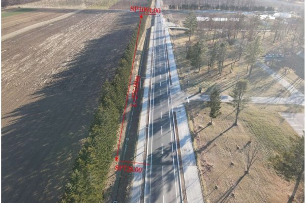 市道川西・稲田西２線線道路整備工事（舗装工）