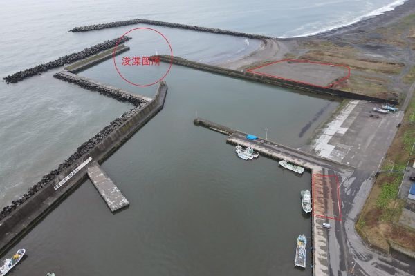 大樹漁港　水産物供給基盤機能保全工事（補正・明許）外